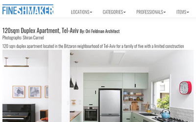 Fineshmaker: 120 sqm Duplex Apartment